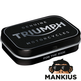 MINTBOX TRIUMPH LOGO SILVER 81471 4 PCS PACK