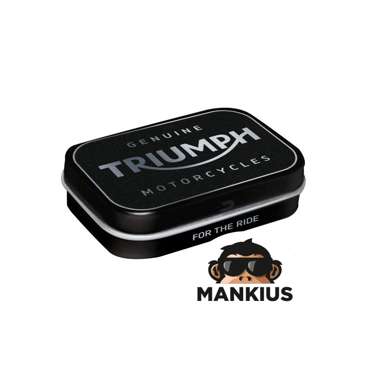 MINTBOX TRIUMPH LOGO SILVER 81471 4 PCS PACK