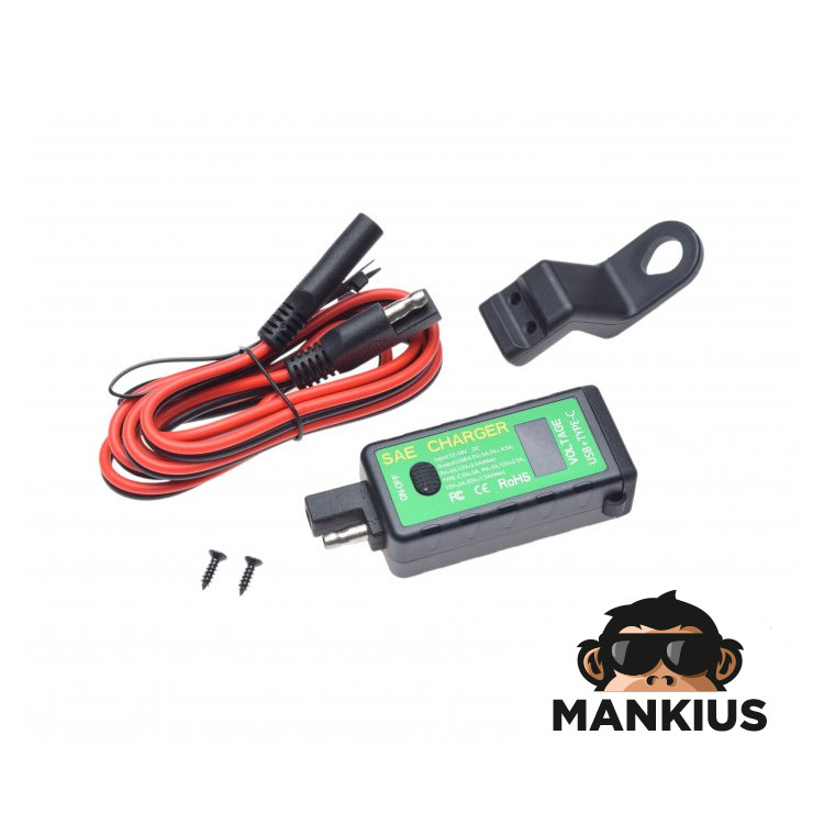 Motorcycle Dual USB Charger