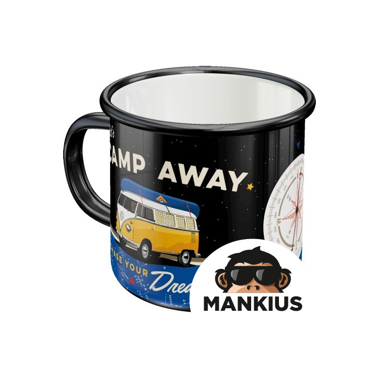 MUG VW BULLI-LETS CAMP AWAY 43232