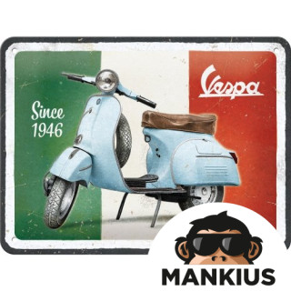 TIN SIGN 15X20 FIAT 500 CLASSIC 26278