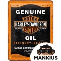 TIN SIGN 15X20 HARLEY-DAVIDSON OIL 26300