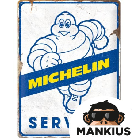 TIN SIGN 30x40 MICHELIN SERVICE 23358