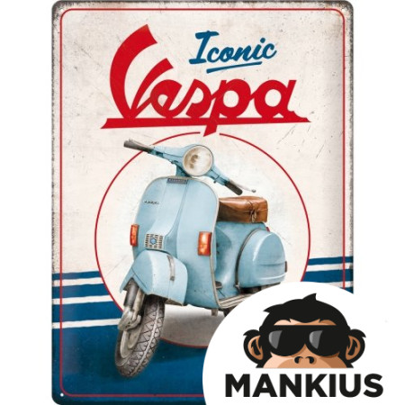 TIN SIGN 30x40 VESPA ICONIC SIN 1946 23354