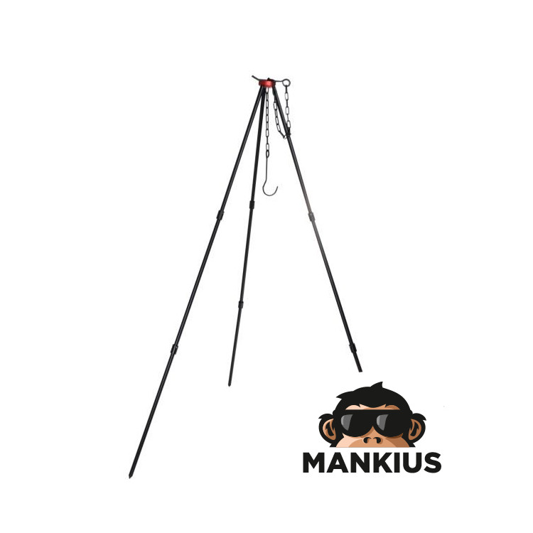 TRIPOD, CAMP FIRE POT HANGER