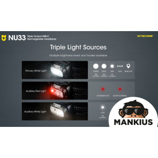 FLASHLIGHT NITECORE NU33