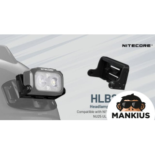 HELMET BRACKET FOR FLASHLIGHTS NITECORE