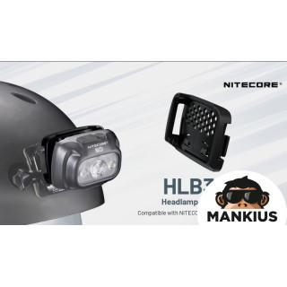 HELMET BRACKET FOR FLASHLIGHTS NITECORE