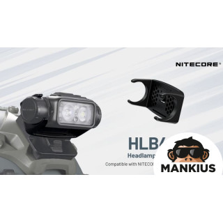 HELMET BRACKET FOR FLASHLIGHTS NITECORE