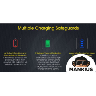 USB CHARGER FOR BATTERIES MAX. 1A NITECORE UI2