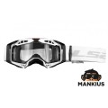 AURA GOGGLE WHITE WITH CLEAR VISOR PINLOCK EXTRA