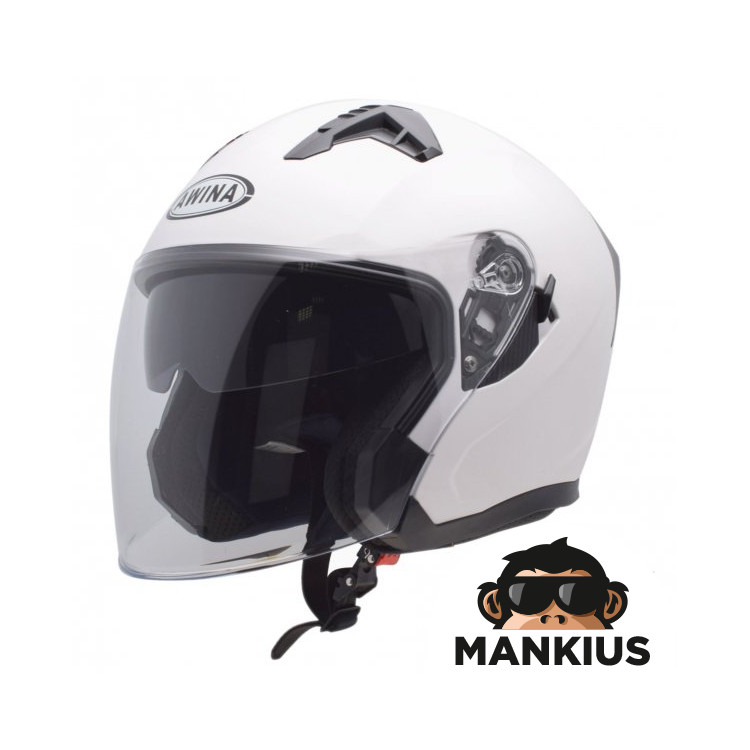 HELMET OPEN FACE TYPE JK528 WHITE XS ECE