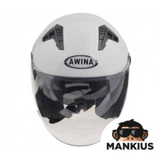 HELMET OPEN FACE TYPE JK528 WHITE XS ECE