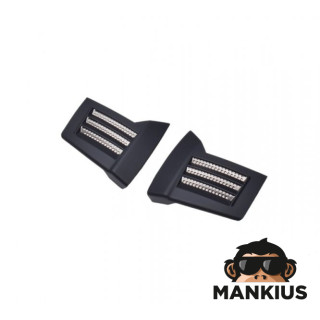 AIR VENT, REAR MX436 EVO MATT BLACK