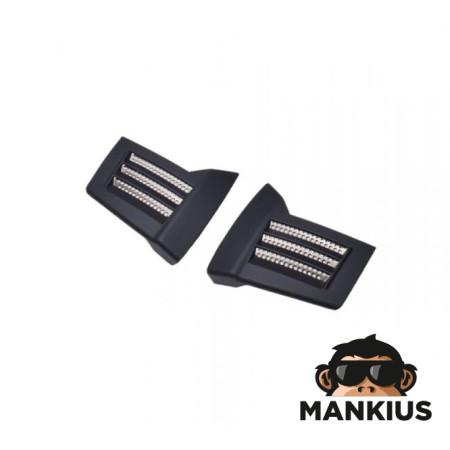 AIR VENT, REAR MX436 EVO MATT BLACK