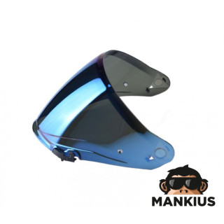 OF603 VISOR IRIDIUM BLUE