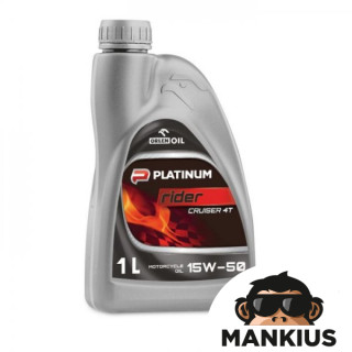 OIL PLATINUM RIDER CRUISER 4T 15W-50 1L SEMISYNTETIC