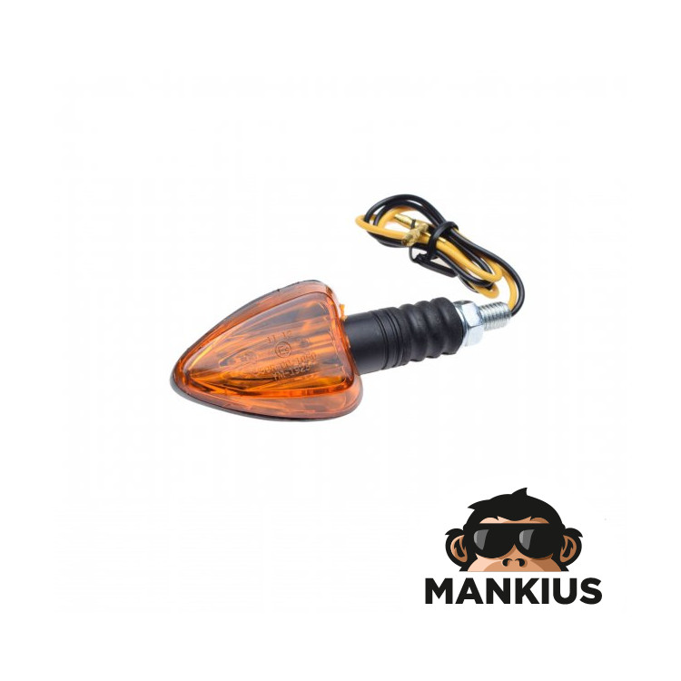 LAMP, TURN SIGNAL, CONE, AMBER LENS, CUTS ECE