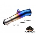 MUFFLER, EXHAUST FOR HONDA REBEL SUZUKI KAWASAKI