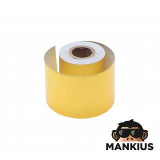 THERMAL INSULATION TAPE, GOLD FOR EXHAUST SILENCERS 5M