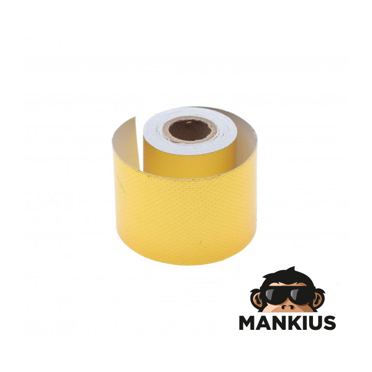 THERMAL INSULATION TAPE, GOLD FOR EXHAUST SILENCERS 5M