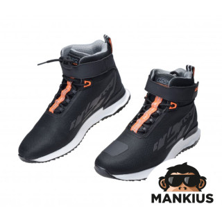 LS2 ACRUX MAN BOOTS BLACK H-V ORANGE 40