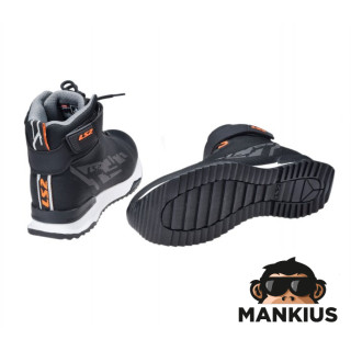 LS2 ACRUX MAN BOOTS BLACK H-V ORANGE 40