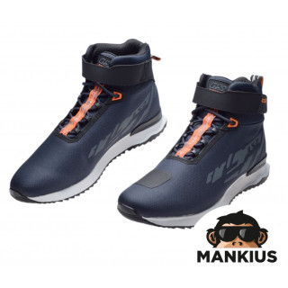 LS2 ACRUX MAN BOOTS DARK BLUE H-V ORANGE 39