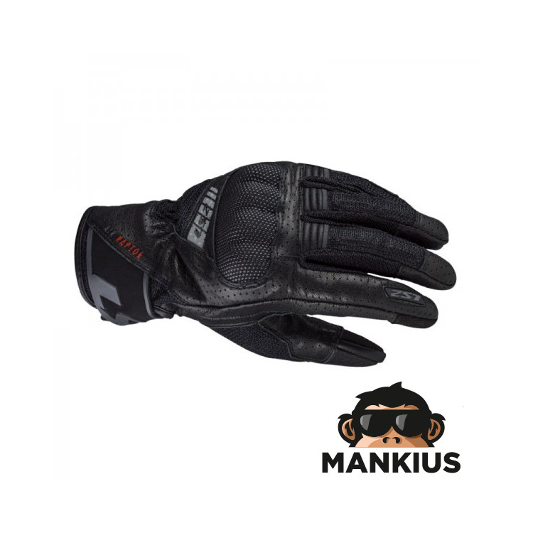 LS2 AIR RAPTOR MAN GLOVES BLACK M