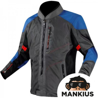 LS2 ALBA MAN JACKET DARK GREY BLACK BL. 5XL