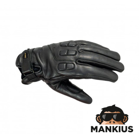 LS2 JAZZ MAN GLOVES BLACK L