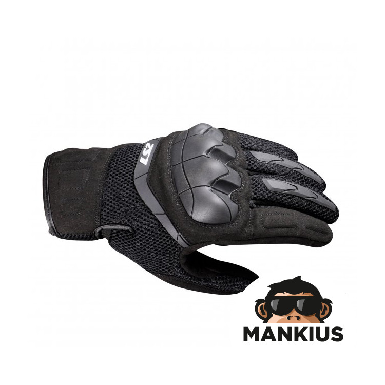 LS2 KUBRA MAN GLOVES BLACK M