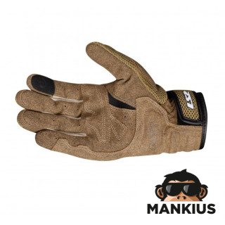 LS2 KUBRA MAN GLOVES BROWN L