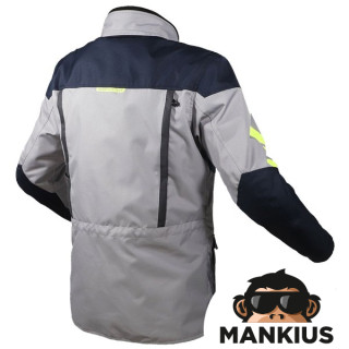 LS2 METROPOLIS EVO MAN JACKET TITANIUM YELLOW 4XL