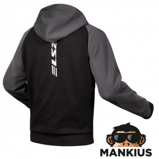 LS2 THROTTLE MAN JACKET BLACK DARK GREY 3XL