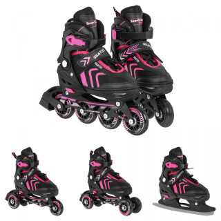 Skates, Skates, Set 4in1 29-33 Pink