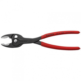 Santechinės replės 200mm (dvigubo griebimo) KNIPEX (su fiksavimu)