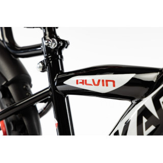 Dviratis Karbon Alvin 18 black-red