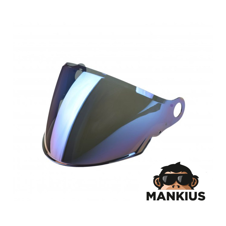 OF616 VISOR IRIDIUM BLUE