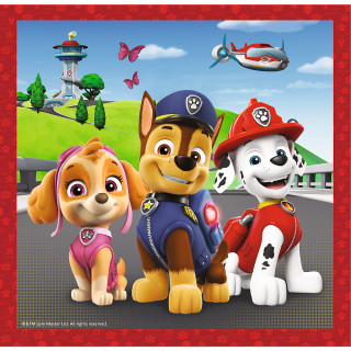 TREFL PAW PATROL 3 dėlionių rinkinys Šuniukas-patrulis