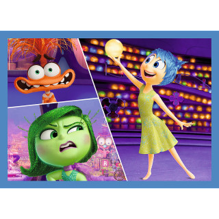 TREFL DISNEY Inside Out 2 4 dėlionių rinkinys