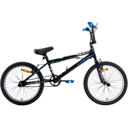 Dviratis Karbon BMX 20 black-blue