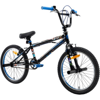 Dviratis Karbon BMX 20 black-blue