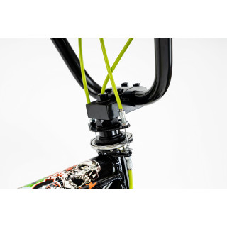 Dviratis Karbon BMX 20 black-lime