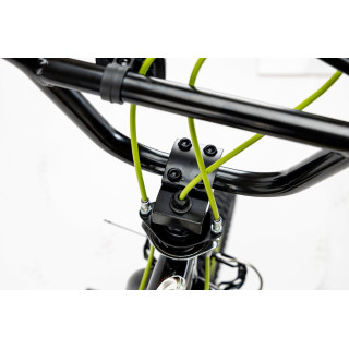 Dviratis Karbon BMX 20 black-lime