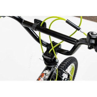 Dviratis Karbon BMX 20 black-lime