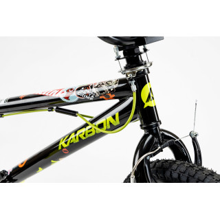 Dviratis Karbon BMX 20 black-lime