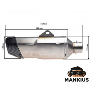 MUFFLER, EXHAUST