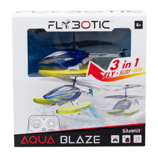 FLYBOTIC Radijo bangomis valdomas sraigtasparnis Aqua Blaze , 22 cm