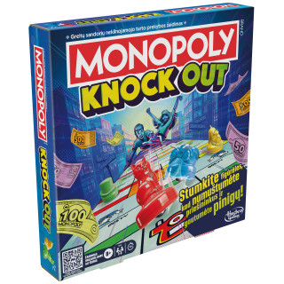 MONOPOLY Žaidimas Monopolis: Knockout (lietuvių k.)